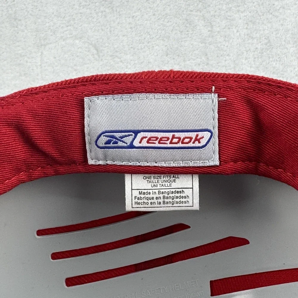 Tampa Bay Buccaneers Hat Cap‎ Strap Back Mens One Size Red NFL Football Reebok